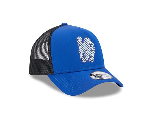 Kšiltovka New Era 9FORTY A-Frame Trucker Overlay Chelsea FC Lion Crest Calming Blue