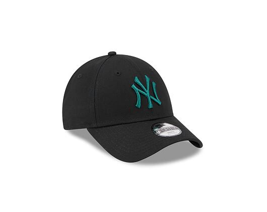 Dětská Kšiltovka New Era 9FORTY Kids MLB League Essential New York Yankees Black / Malachite