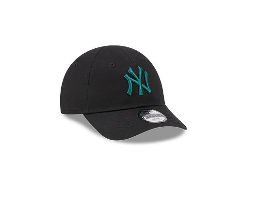 Dětská Kšiltovka New Era 9FORTY Kids MLB League Essential New York Yankees Black / Malachite