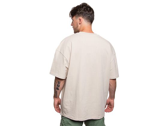 Triko Karl Kani College Signature Heavy Jersey Boxy Tee Off White