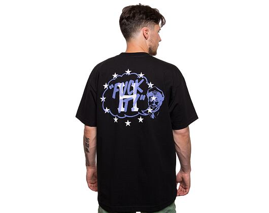 Triko HUF Galactic Motto T-Shirt ts02012-black