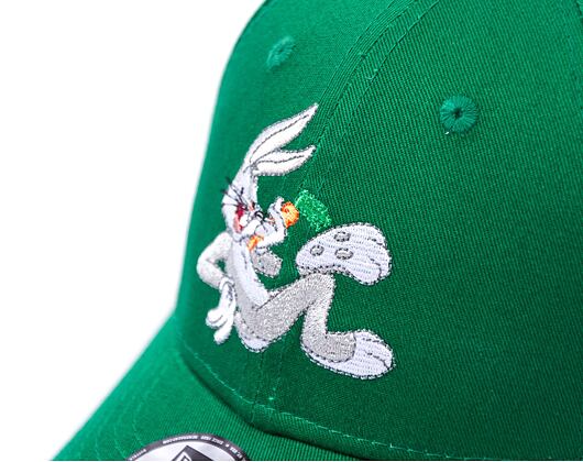 Dětská Kšiltovka New Era 9FORTY Kids Looney Tunes Bugs Bunny Kelly Green / Gray