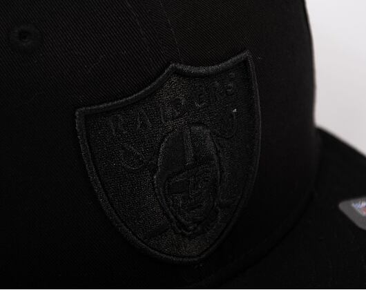 Kšiltovka New Era 9FIFTY NFL Black on Black Las Vegas Raiders Snapback