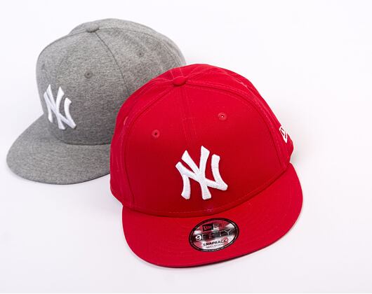 Kšiltovka New Era - MLB Basic 9FIFTY - NY Yankees - Scarlet / White