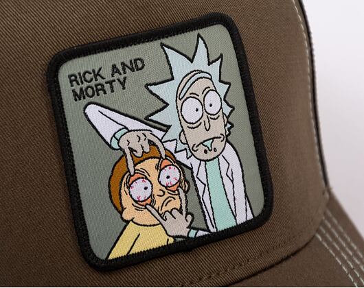 Kšiltovka Capslab Rick and Morty - Rick and Morty v.2 Trucker Black