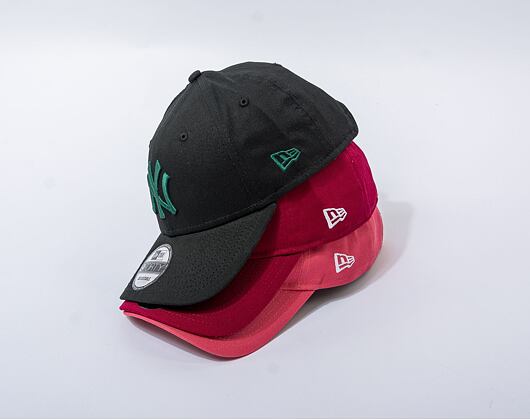 Kšiltovka New Era 9TWENTY MLB League Essential New York Yankees Litmus Pink / Optic White