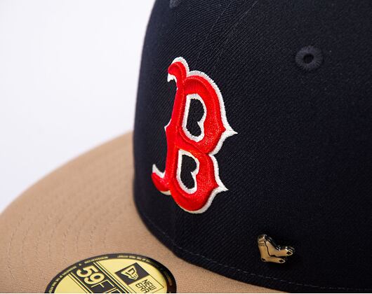 Kšiltovka New Era 59FIFTY MLB "Varsity Pin & Sidepatch" Boston Red Sox