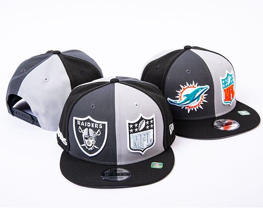Kšiltovka New Era 9FIFTY NFL Sideline 23 Las Vegas Raiders Graphite