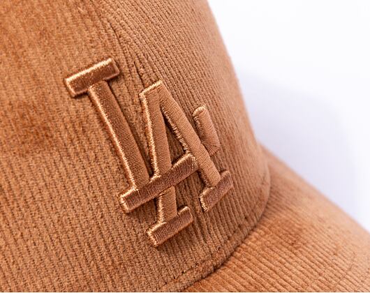 Kšiltovka New Era 39THIRTY MLB Cord Los Angeles Dodgers - Toasted Peanut