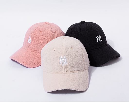 Dámská kšiltovka New Era 9FORTY Womens MLB Teddy New York Yankees Stone / White