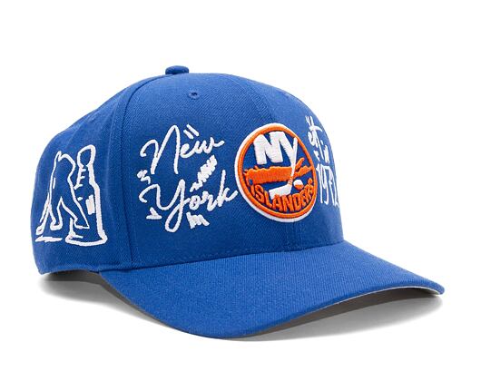 Kšiltovka Adam Wave Custom NHL New York Islanders MVP DP Royal Blue - "Art Pieces"