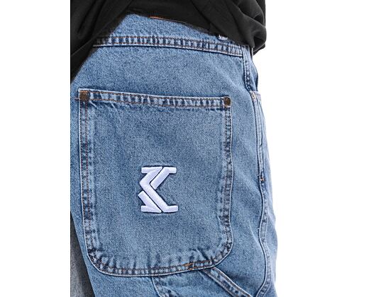 Džíny Karl Kani Retro Baggy Workwear Denim Vintage midnight blue
