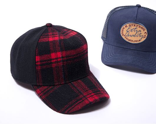 Kšiltovka Stetson Trucker Cap Shadow Karo / Glencheck