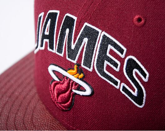 Kšiltovka New Era 59FIFTY NBA Players Miami Heat