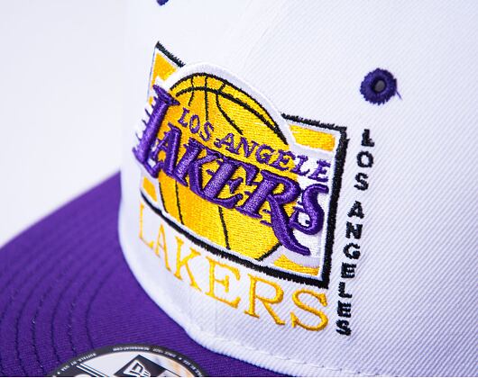 Kšiltovka New Era 9FIFTY NBA White Crown Los Angeles Lakers