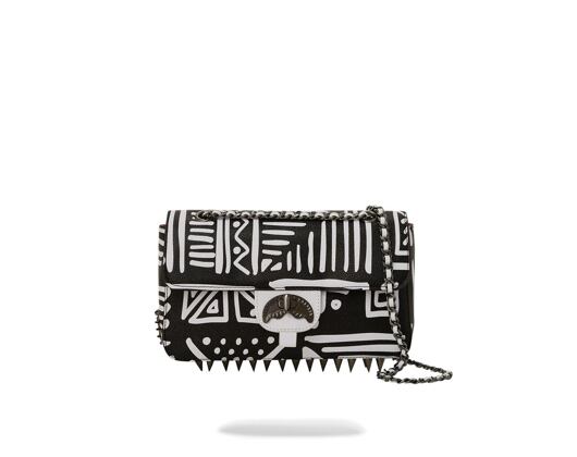 Kabelka Sprayground Ai Tribal Courture Turn-Lock Hand Bag Pouchette