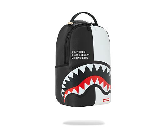 Batoh Sprayground Shark Central 2.0 Split Black White Backpack