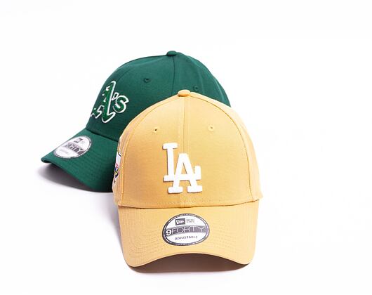 Kšiltovka New Era 9FORTY MLB New Traditions Los Angeles Dodgers Bronze / White