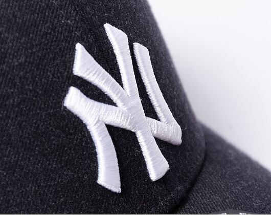 Kšiltovka New Era 39THIRTY MLB Heather Wool New York Yankees Navy