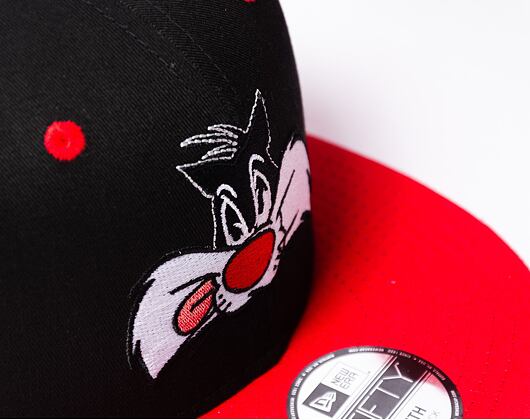 Dětská Kšiltovka New Era 9FIFTY Kids Looney Sylvester Black / Scarlet
