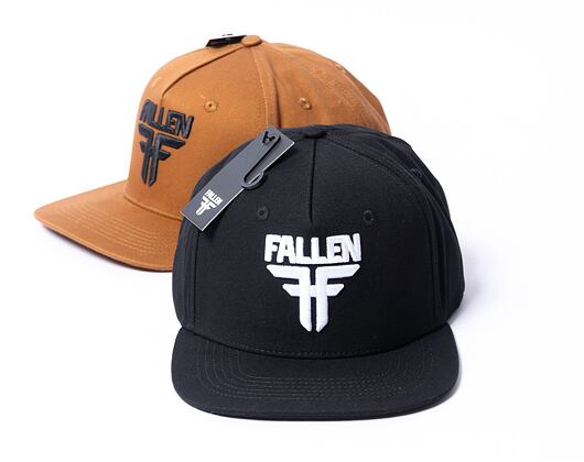 Kšiltovka Fallen Insignia Flat Black