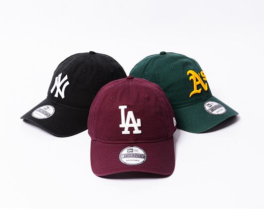 Kšiltovka New Era 9TWENTY MLB League Essential Los Angeles Dodgers Maroon