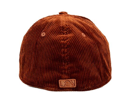 Kšiltovka New Era 39THIRTY MLB Wide Cord New York Yankees Brown / Brown