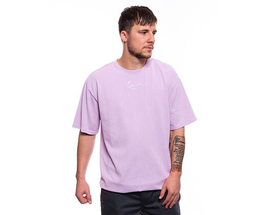 Triko Karl Kani Small Signature Washed Heavy Jersey Landscape Tee lt purple