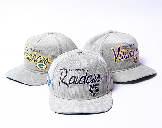 Kšiltovka New Era Golfer Corduroy Las Vegas Raiders