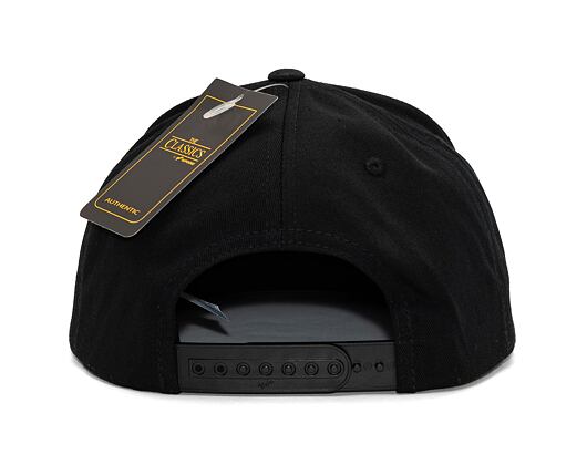 Kšiltovka Yupoong Classic 5 Panel Snapback Black / Black