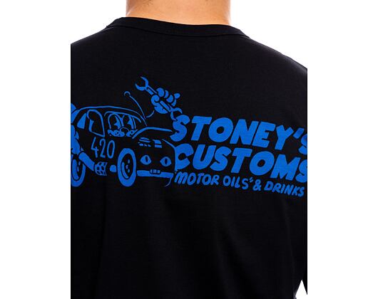 Triko The Dudes Stoneys Fixation Tee Black