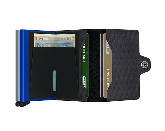 Peněženka Secrid Twinwallet Optical Titanium-Blue