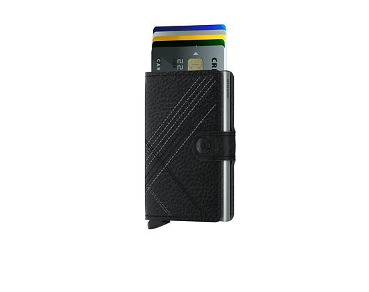 Peněženka Secrid Miniwallet Stitched Linea Black