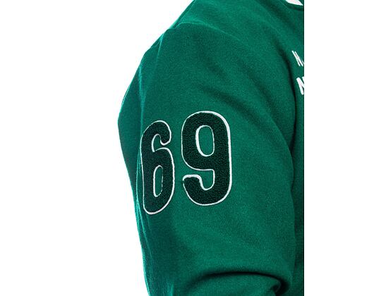 Bunda The Dudes Test Subject 1 Varsity Jacket Bottle Green