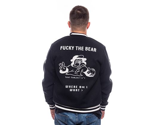 Bunda The Dudes Test Subject 1 Varsity Jacket Black
