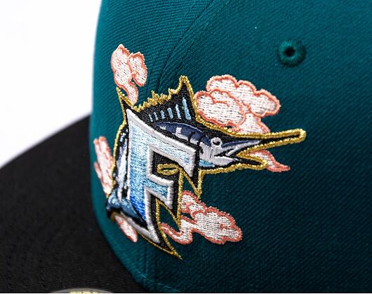 Kšiltovka New Era 59FIFTY "Cloud Spiral" Florida Marlins - Cooperstown