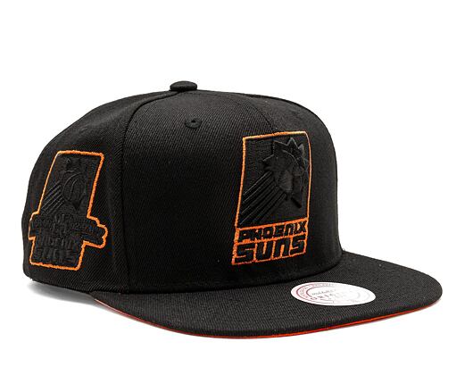 Kšiltovka Mitchell & Ness Tc Bottoms Snapback Hwc NBA PHOENIX SUNS Black