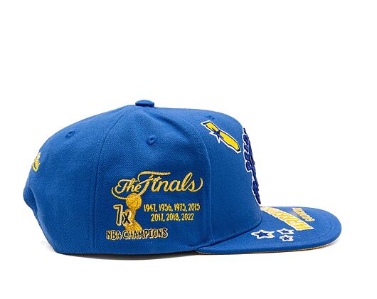 Kšiltovka Mitchell & Ness All Out Snapback Hwc NBA GOLDEN STATE WARRIORS Blue