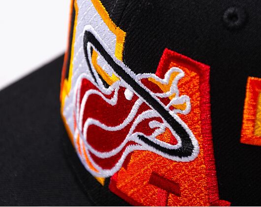 Kšiltovka Mitchell & Ness Varsity Bust Snapback Hwc NBA MIAMI HEAT Black