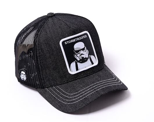 Kšiltovka Capslab Star Wars - Stormtrooper Trucker Black