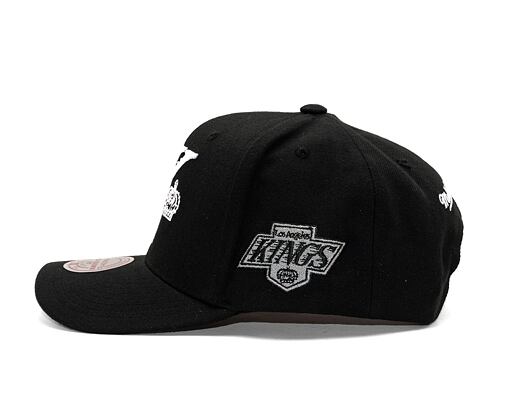 Kšiltovka Mitchell & Ness Icon Grail Pro Snapback Vntg NHL Los Angeles Kings Black