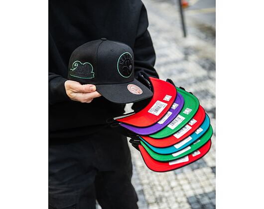 Kšiltovka Mitchell & Ness Tc Bottoms Snapback Hwc NBA CHARLOTTE HORNETS Black