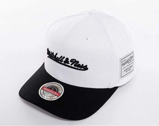 Kšiltovka Mitchell & Ness Branded Comfy Core Stretch Snapback White-Black