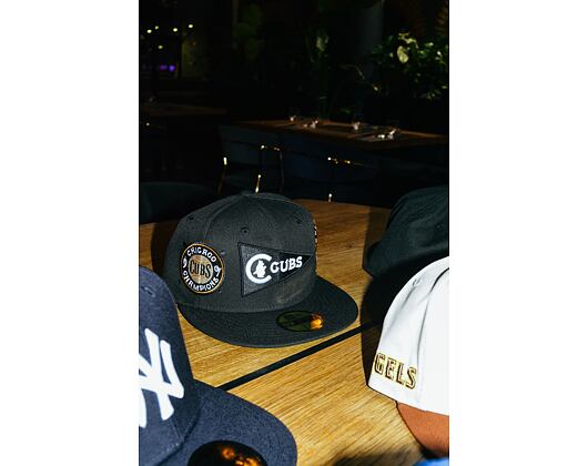 Kšiltovka New Era 59FIFTY MLB Coops All Over Print Chicago Cubs Cooperstown Team Color