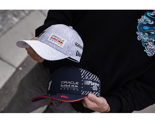 Kšiltovka New Era 9FORTY Mexico Sergio Perez Red Bull F1 White / Grey
