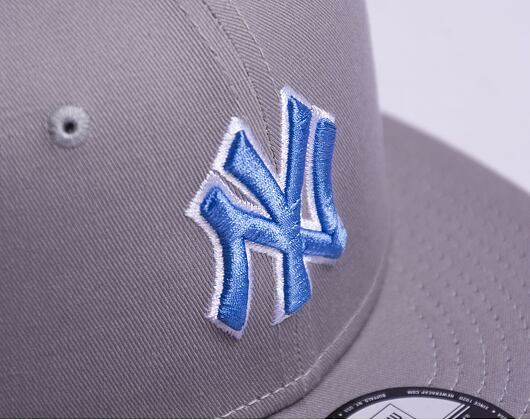 Kšiltovka New Era 9FIFTY MLB Outline New York Yankees Grey / Copen Blue