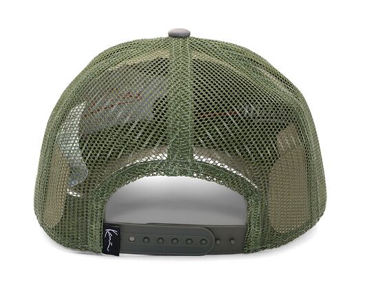 Kšiltovka Karl Kani Retro OS Logo Trucker Cap green