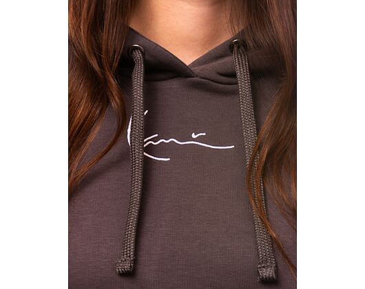 Dámská Mikina Karl Kani Small Signature Essential Os Hoodie anthracite