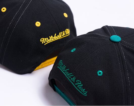 Kšiltovka Mitchell & Ness Overbite Pro Snapback Vntg Anaheim Ducks Black