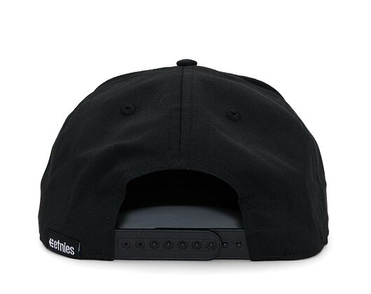 Kšiltovka Etnies Corp Snapback Black / Black / Gum